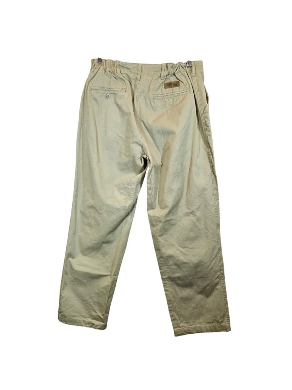 Cabelas Mens 34 Khaki Outdoor Chino Pants outdoor 100% Cotton gorpcore work